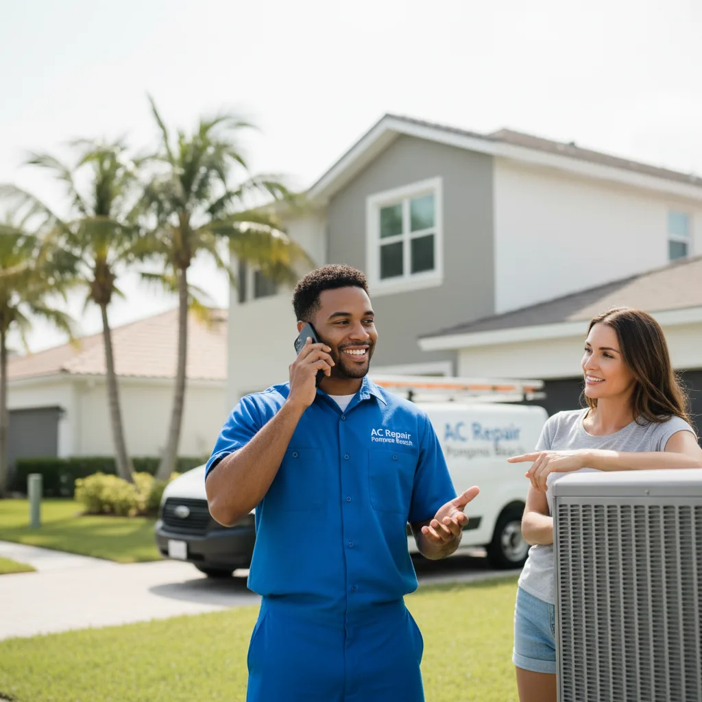 AC Repair Pompano Beach customer support in Marine City